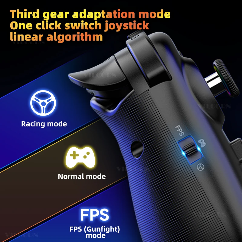 Game controller Android IOS Bluetooth stretch controller GB tablet controller BSP D8 PRO controller wireless controller suitable for Switch joystick suitable for P3 P4. 