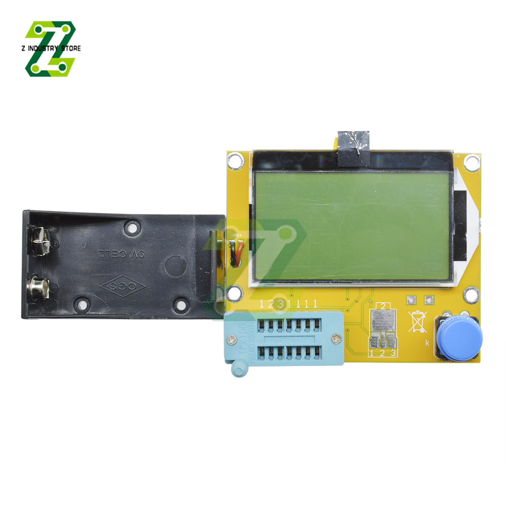 LCR-T4 Transistor Tester Mega328 M328 Diode Triode Capacitance Meter Multimeter For MOS PNP NPN LCR Meter. 