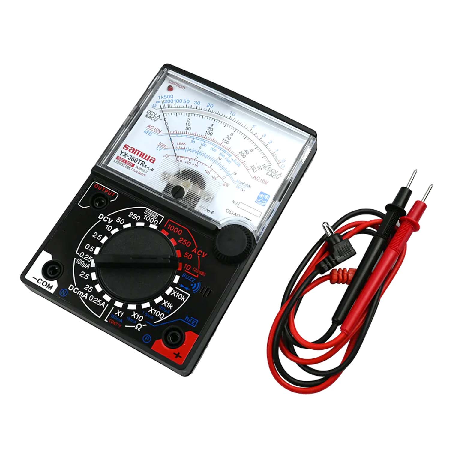 Yx-360tr N Analogue Multimeter AC DC Volt Ohm Current Testing Fuse Diode Protection Multitester. 
