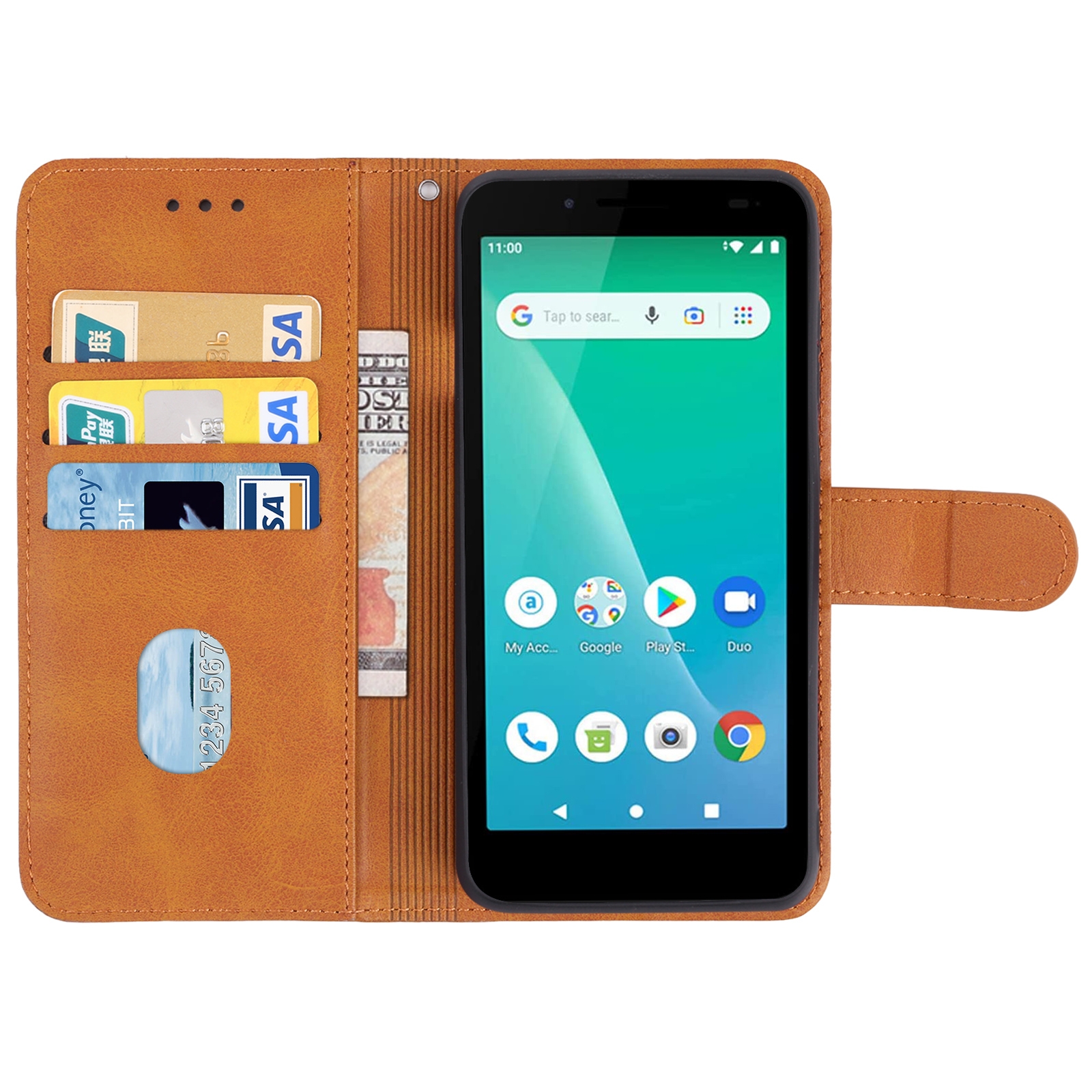 For Unimax UMX U696CL Leather Phone Case. 