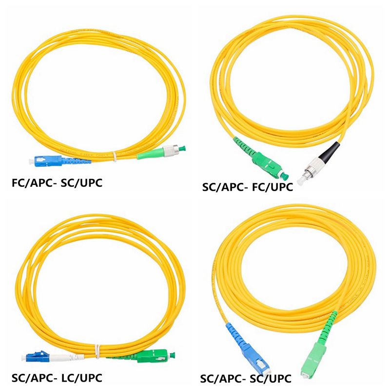 SC/APC to SC FC/LC/ST UPC single mode single core 3 M 5 M 10 m 20m 30m fiber jumper tail. 