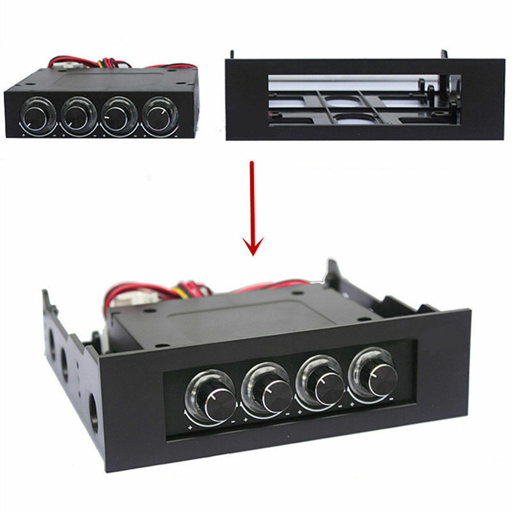 3.5 To 5.25 Floppy To Optical Drive Bay Mounting Bracket Converter For Front Panel Hub Card Reader Fan Speed Controller. 