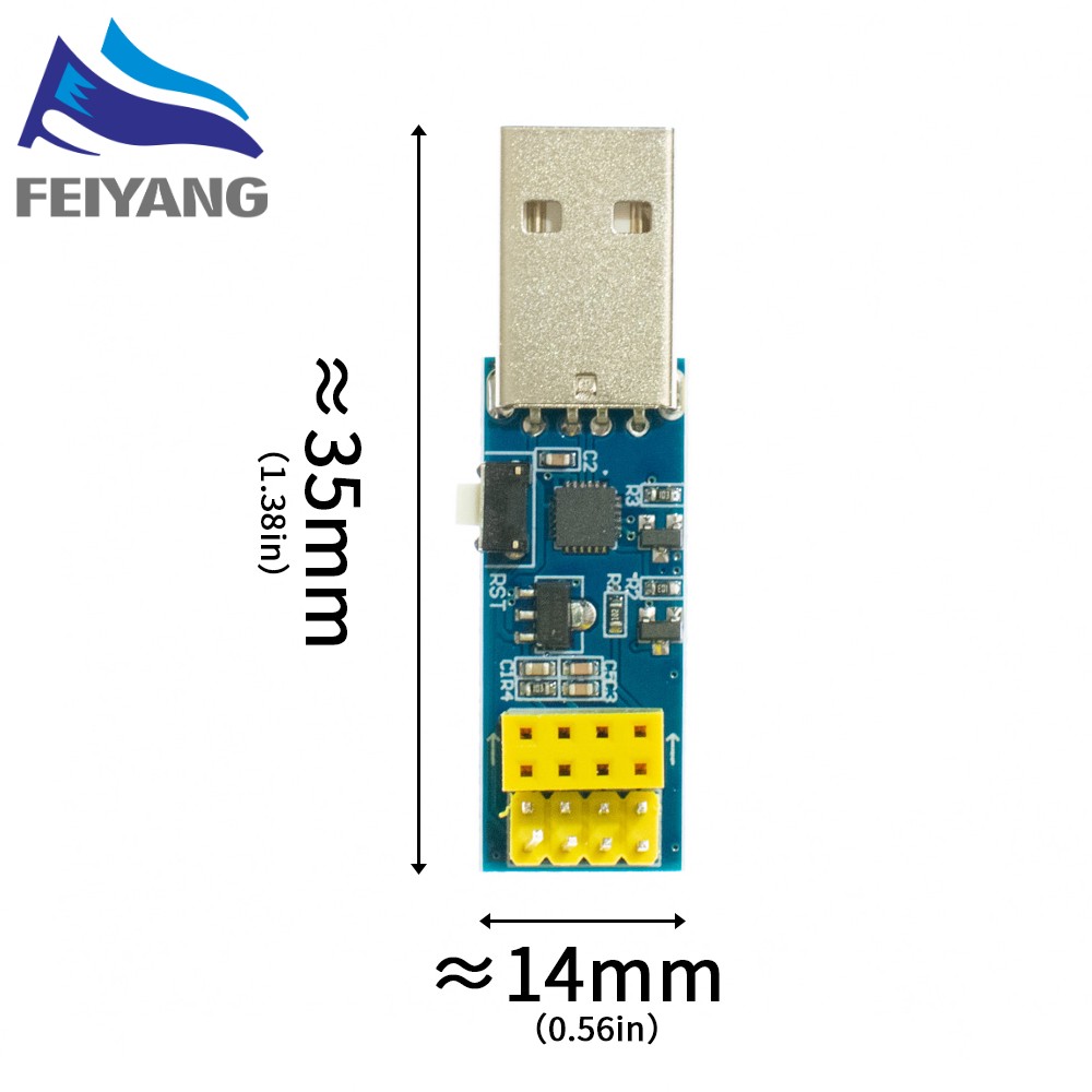 【The road to happiness Store】ESP8266 CP2104 USB to serial chip ESP-01 WIFI module downloader ESP LINK v1.0. 
