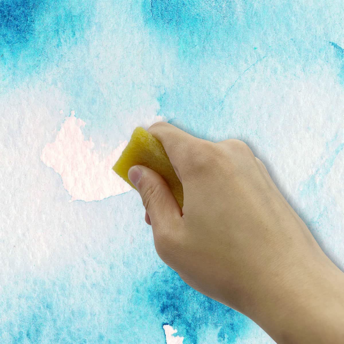 LKPCIGCXM 6PCS Rubber Cement Eraser, Glue Runner Eraser, Glue Residue Pick-Up Eraser for Removing Adhesive and Residues. 
