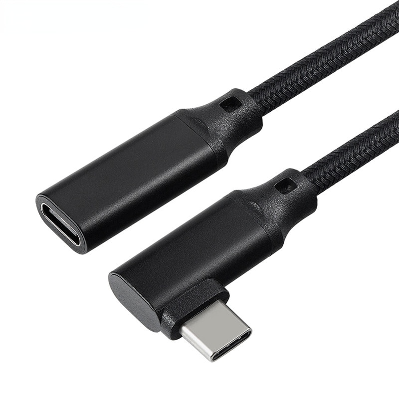 1M 2M 10Gbps Gen2 Type-C USB 3.1 Male to USB-C Female Extension Data 100W Charging Cable Extender Cord For Macbook/ Switch/Phone. 
