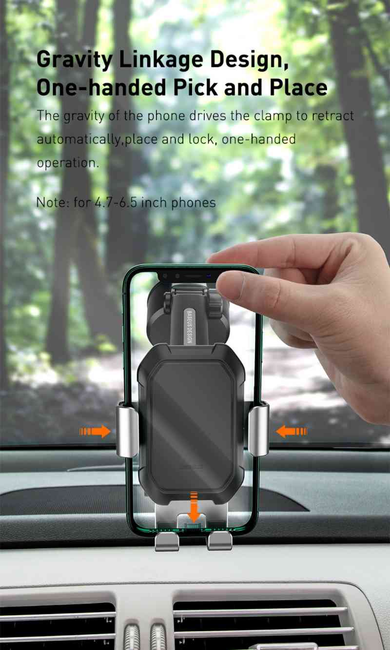 Baseus SUYL-TK01 Tank Gravity Car Mount Holder. 