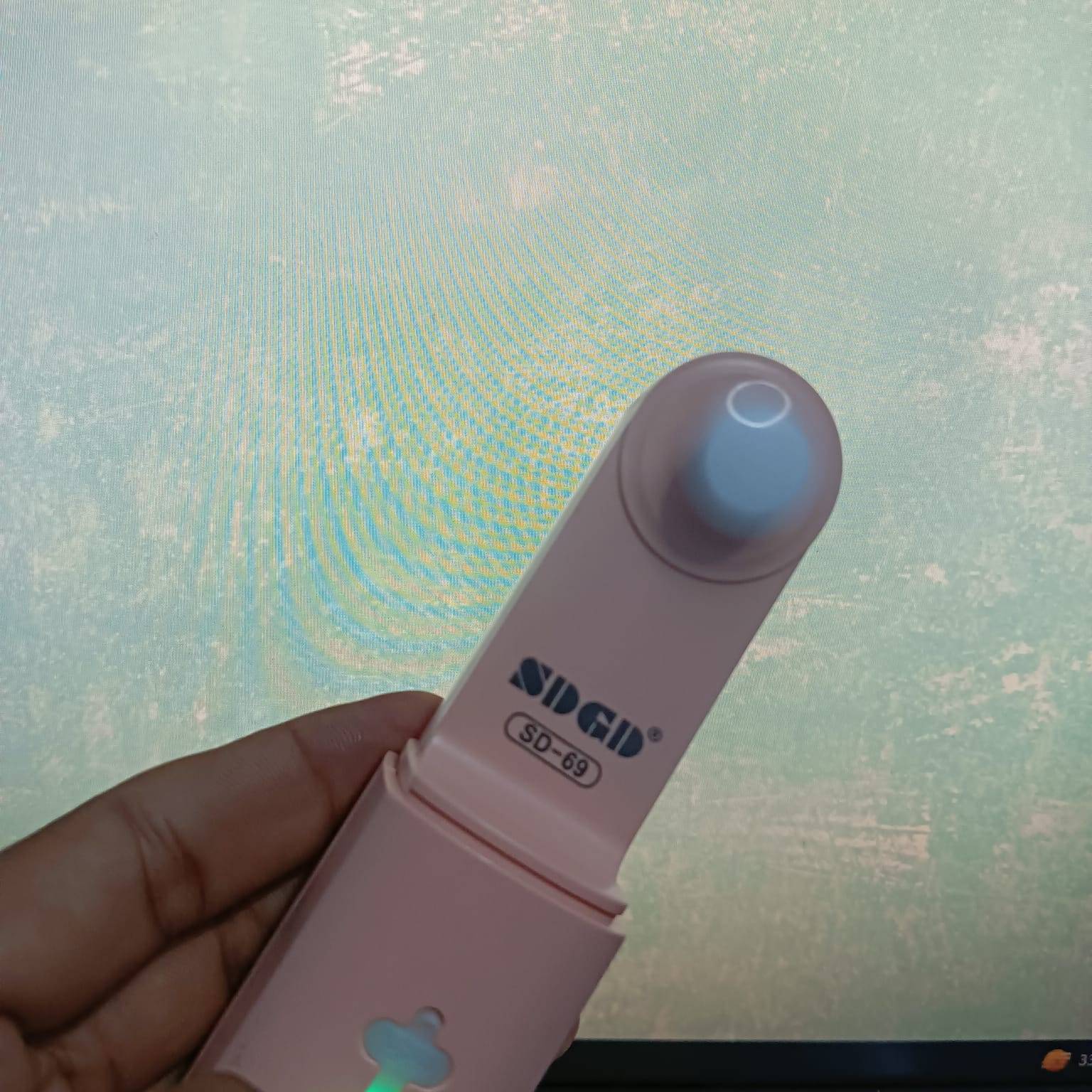 SD-69 Mini Pocket Fan With Troch Light Rechargeable Powerful Fan Foldable wing with Torch and Flashlight. 