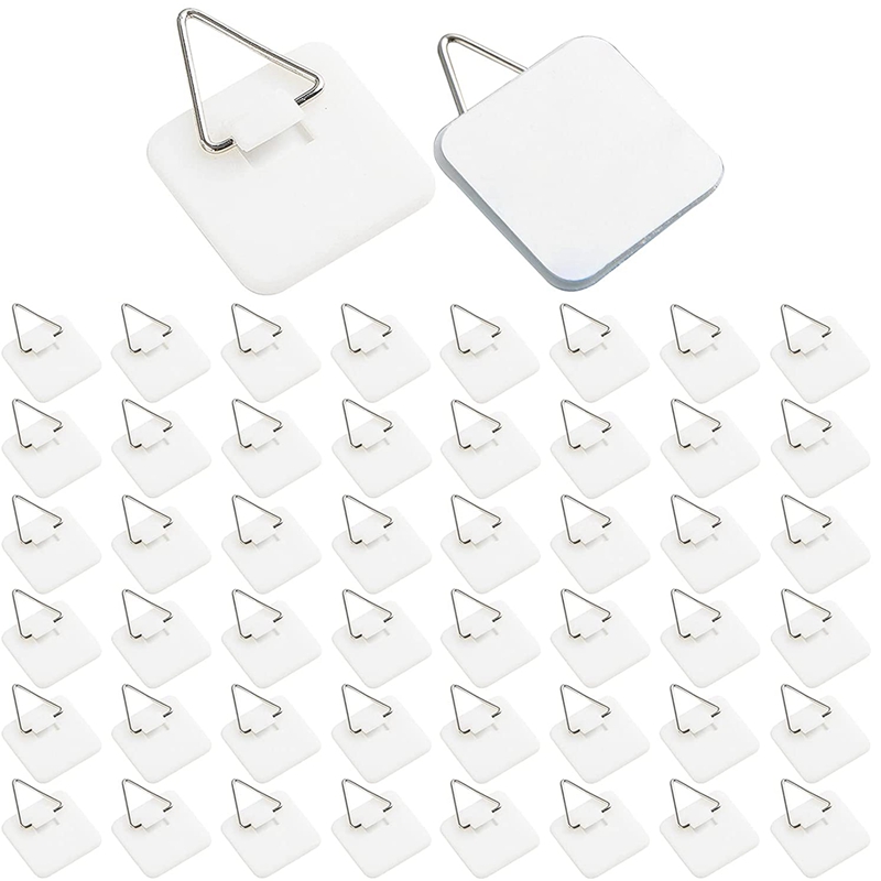 50pcs-invisible-adhesive-plate-hanger-vertical-holders-wall