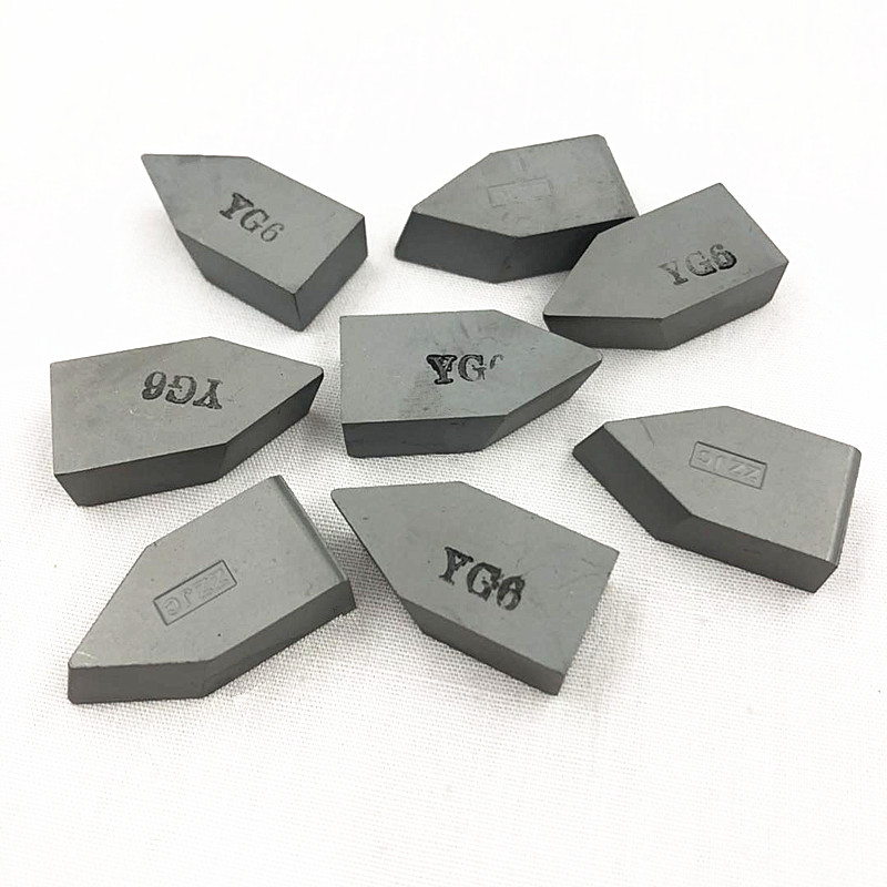 V Diamond tips for metal cutting Tool 1/2 ich 5 pcs cemented Carbide, YG6 dimond Tips same as picture