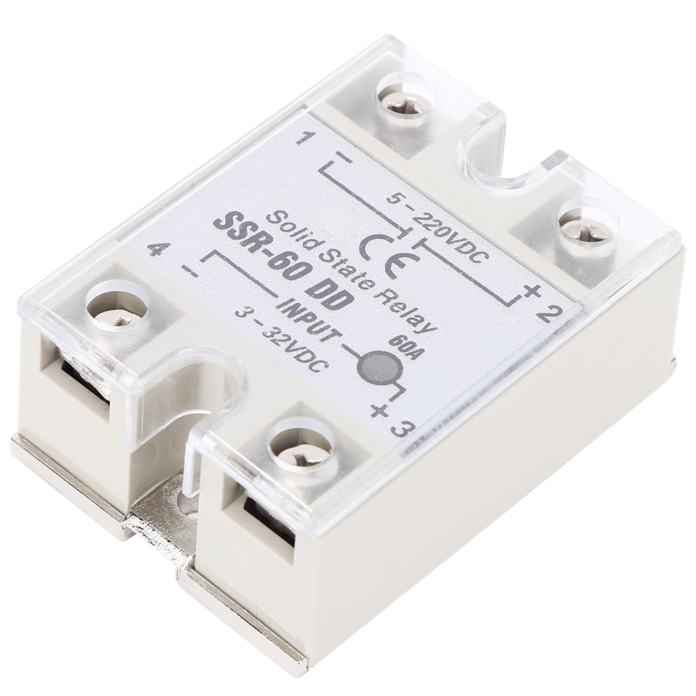 DC-DC Solid State Relay Fast heat dissipation Load Current 60A Installation Bolted for Signal light Industrial field. 