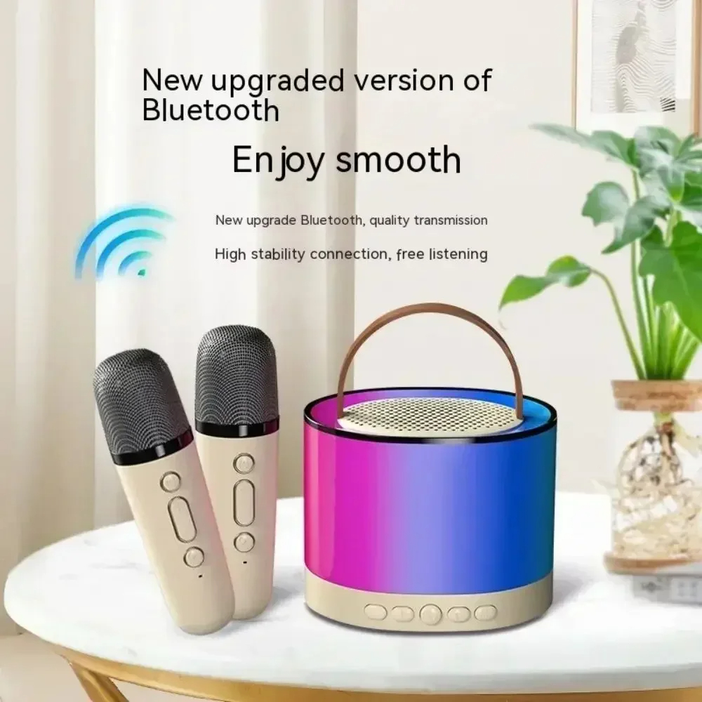 Xiaomi K52 Wireless Bluetooth Speaker Multifunction Dual microphone Portable Music Player Karaoke Machine for Child Home Party. 