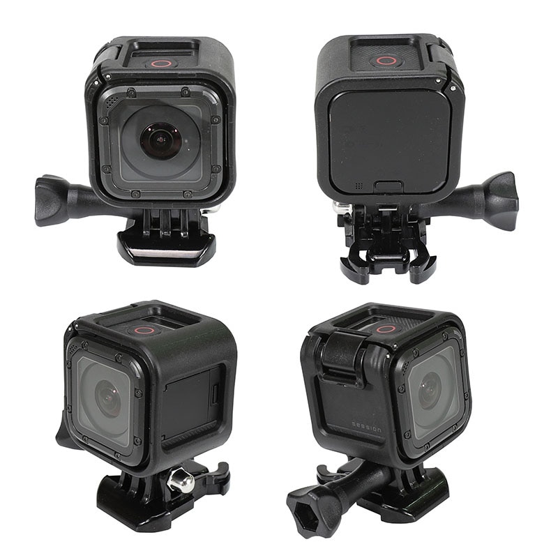 【VisioN Shop】gopro Session Frame protection shell cooling Case for pro Hero 5 4 Session Mount Action Camera Accessories. 