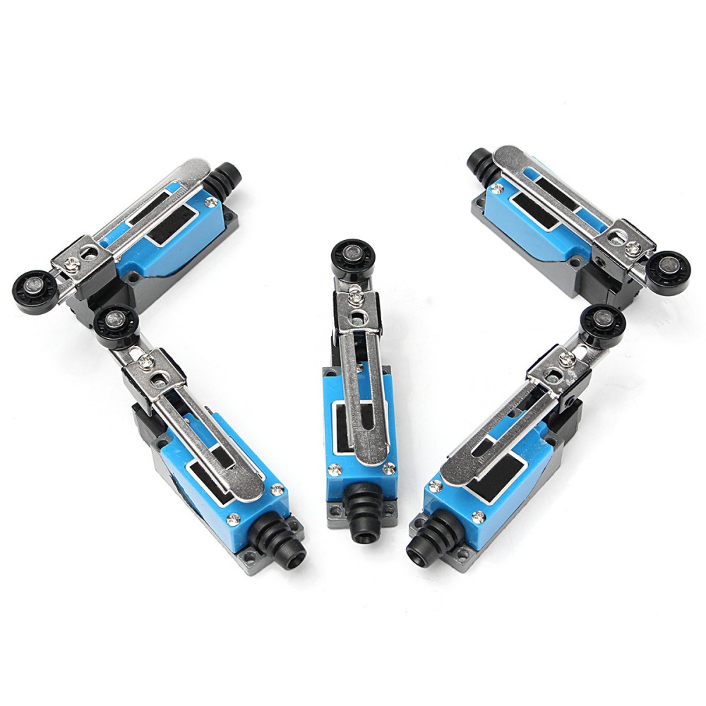 New 5PCS Limit Switch Momentary Waterproof Rotary Adjustable Roller Arm Lever Overtravel-Limit Switches. 