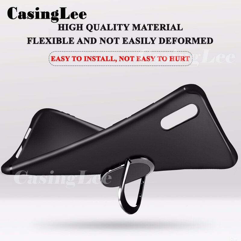 For infinix Note 12 2023 Case Soft matte full Protector Shockproof Car Magnetic Holder Ring Phone Cover Casing hp infinix Note12 2023 Phone cases. 