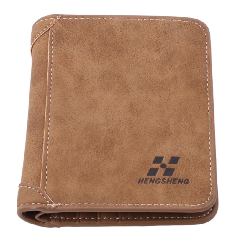 Men's Wallet Leather Billfold Slim PU Credit Card/ID Holders Inserts Coin Purses Luxury Business Foldable Wallet