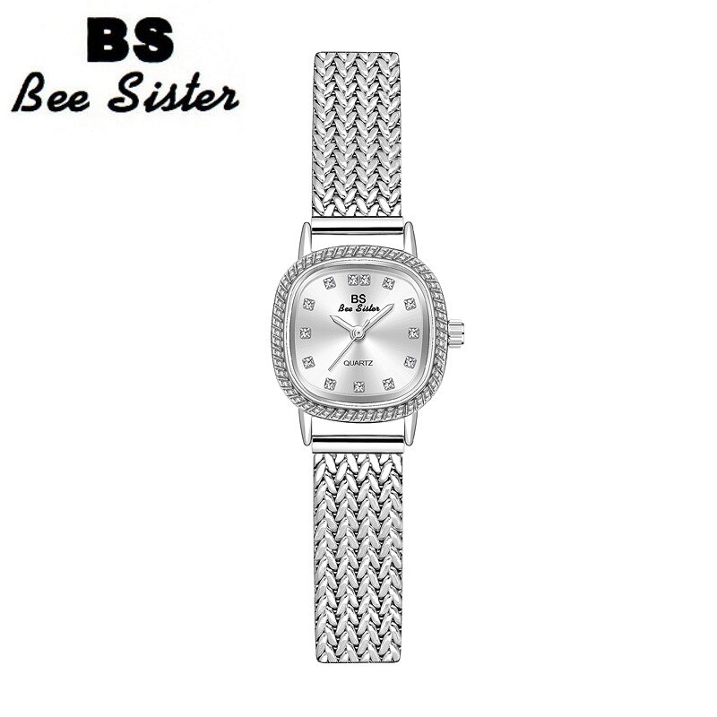 BS bee sister Square Small Dial Watch for Women Free Shiping