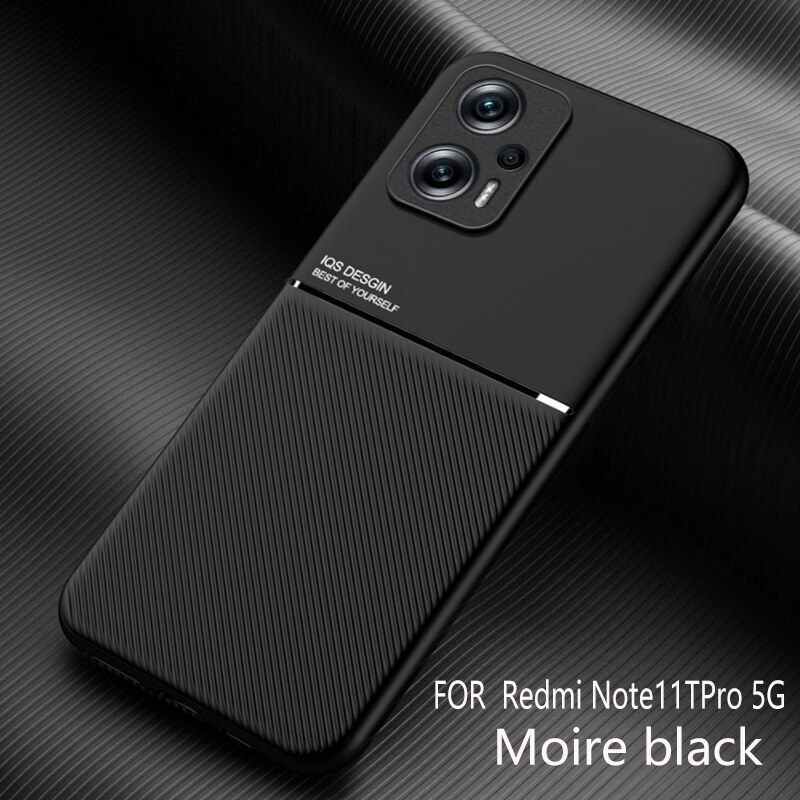 xprmy for Redmi Note 11T Pro / Xiaomi Poco X4 GT Phone Case Rubbed Pattern Shelll Support Car Twill Ultra Thin Shockproof Back Cover