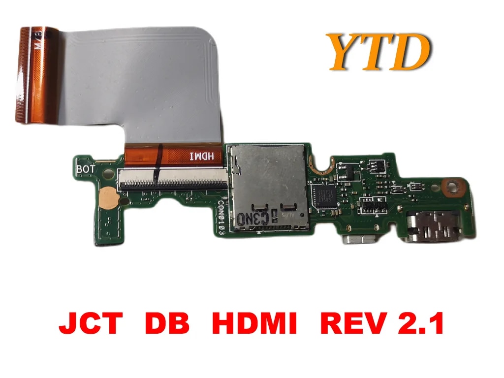 Original for Dell venue 11PRO 7130 7139 Power board JCT DB HDMI WITH CABLE JCT DB HDMI REV 2.1 tested good. 