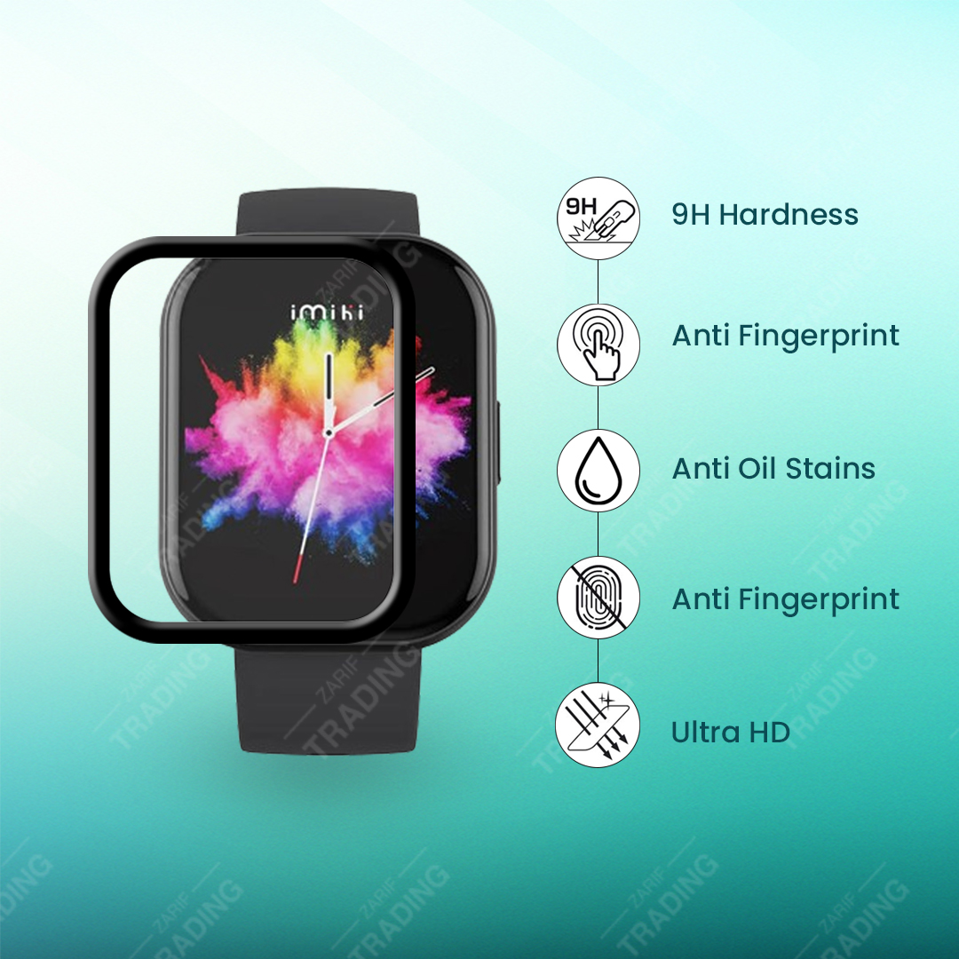 Imilab imiki ST1 Smart Watch Full Coverage Plastic Screen Protector. 