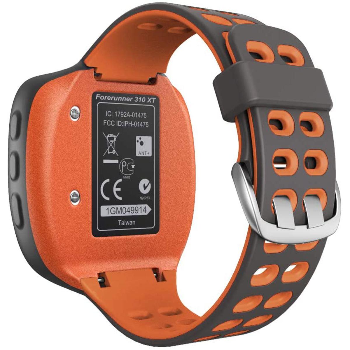 【Golven Toy】 2023 ANBEST Strap for Garmin Forerunner 310XT Soft Silicone Watchband Two-color Band Smart Watch Accessories