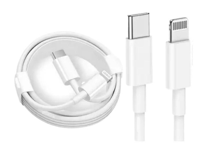Lightning Cable 1 m USB Type C to Lightning Data Charging Cable Original 20 Watt Fast Charging iphone cable mfi certified  (Compatible with Apple iPhone 11 iPhone 12 iPhone 13 iPhone 14 iPhone 15 iPhone X iPhone XR, White, One Cable. 