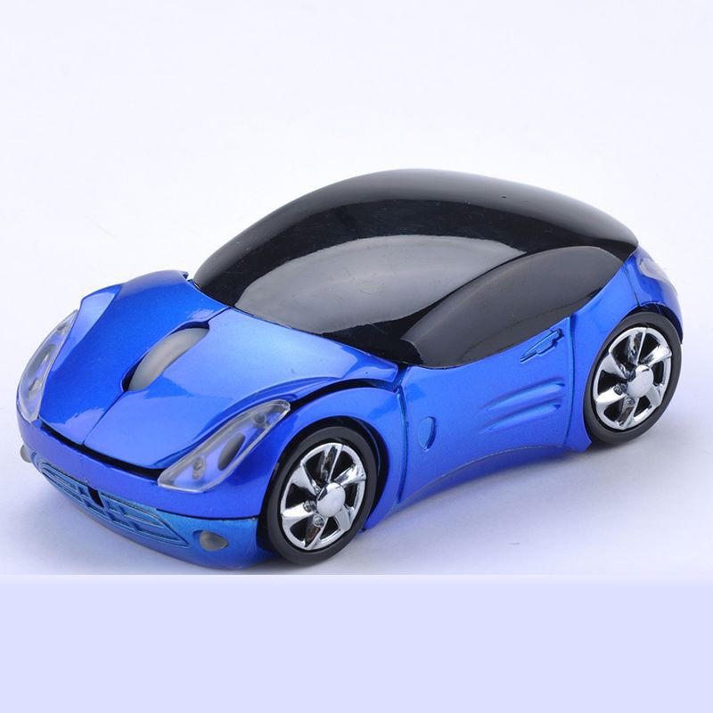 2.4GHZ Car Mouse Wireless Mouse Cool Car Shape Mice 1600 DPI Optical Gaming Mouse Wireless With Computer USB Receiver TCH. 
