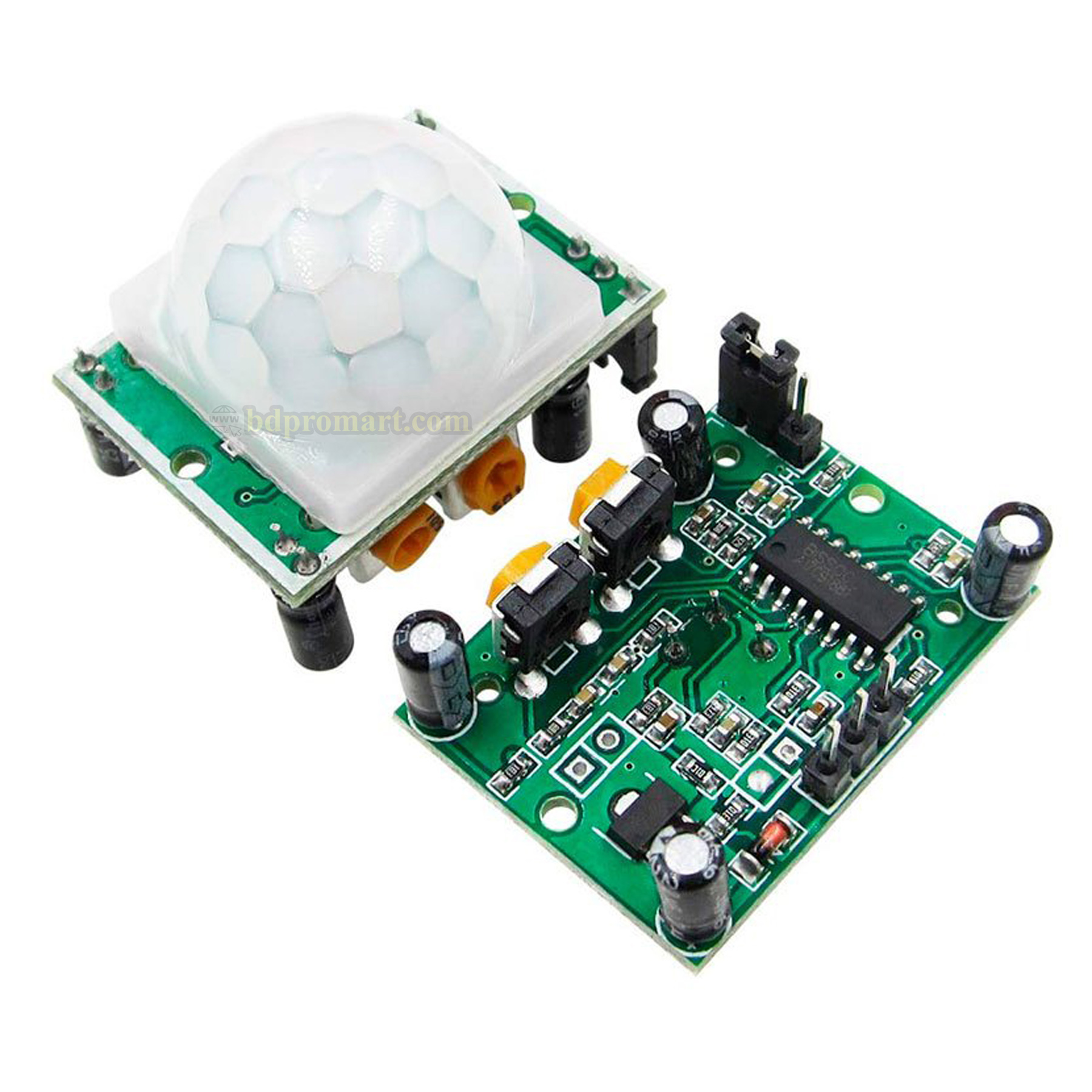 HC-SR501 PIR Motion Sensor IR Sensor Module Infrared Motion Sensor Adjustable IR Pyroelectric for Arduino and other Projects. 