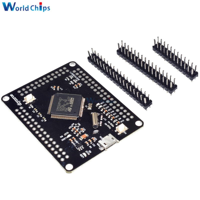 【happy one】STM32F407VGT6 Discovery ARM Cortex-M4 32bit MCU Core CPU FPU Core Development Breakout Micro USB diy electronic. 