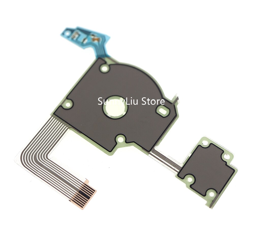 New D-Pad Left Ribbon Keyboard Button Flex Cable Set with rubber for PSP3000 PSP 3000 095. 