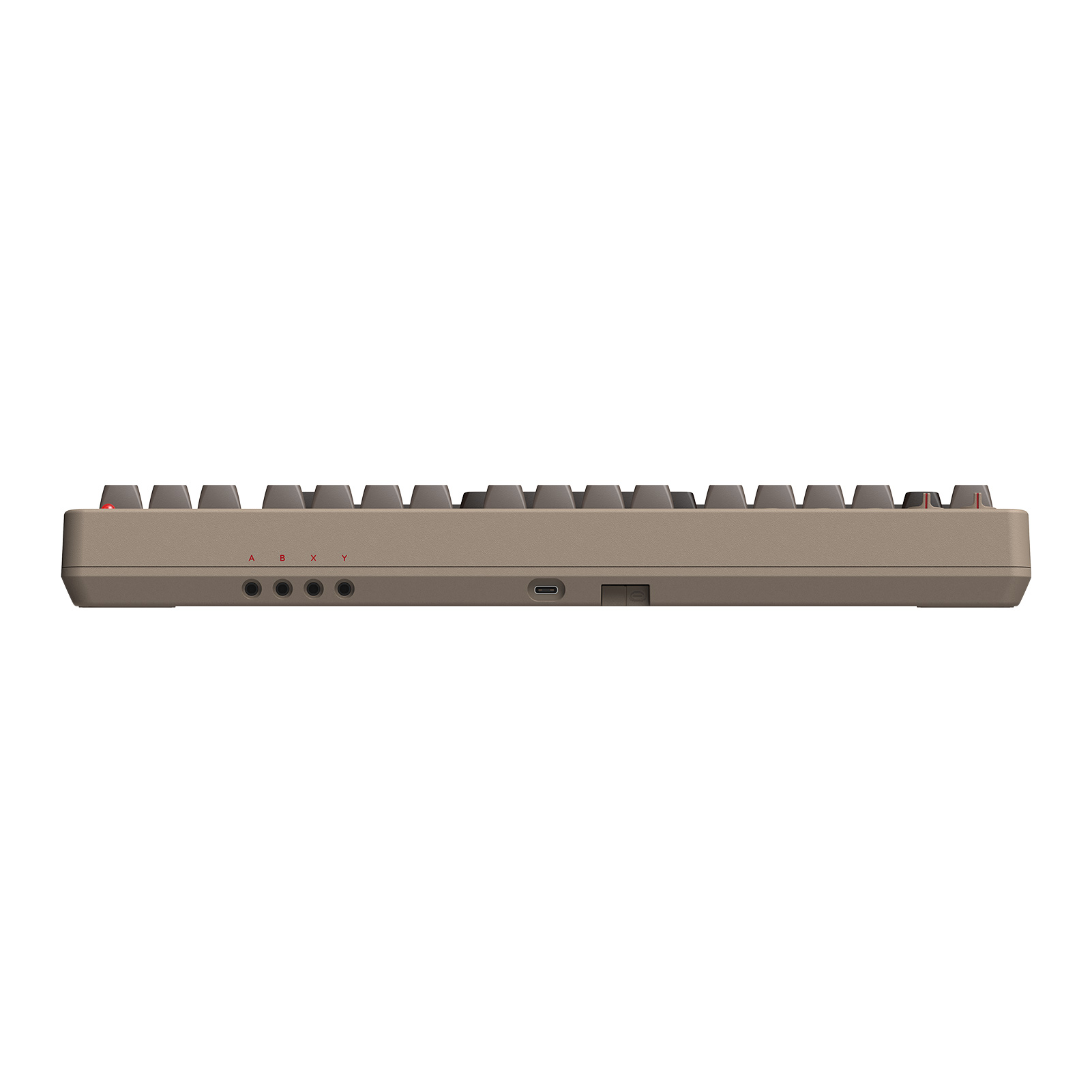 8BitDo Retro Mechanical Keyboard, BT/2.4G/USB-C Hot Swappable Gaming Keyboard with 87 Keys, Dual Super Programmable Buttons. 