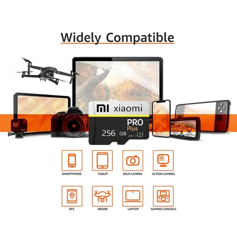 100%Original Product+FREE Shipping+COD Xiaomi 2TB 1TB Class 10 Micro TF SD Card High Speed Memory Card 512GB 256GB SD Memory Card For Nintendo Switch Phone/Ps4/Ps5. 
