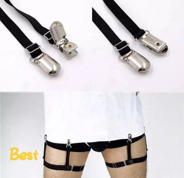 Shirt garter clearance belt