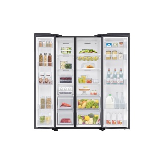 Samsung RS72R5011B4/D2 Side By Side Refrigerator - 700 L. 