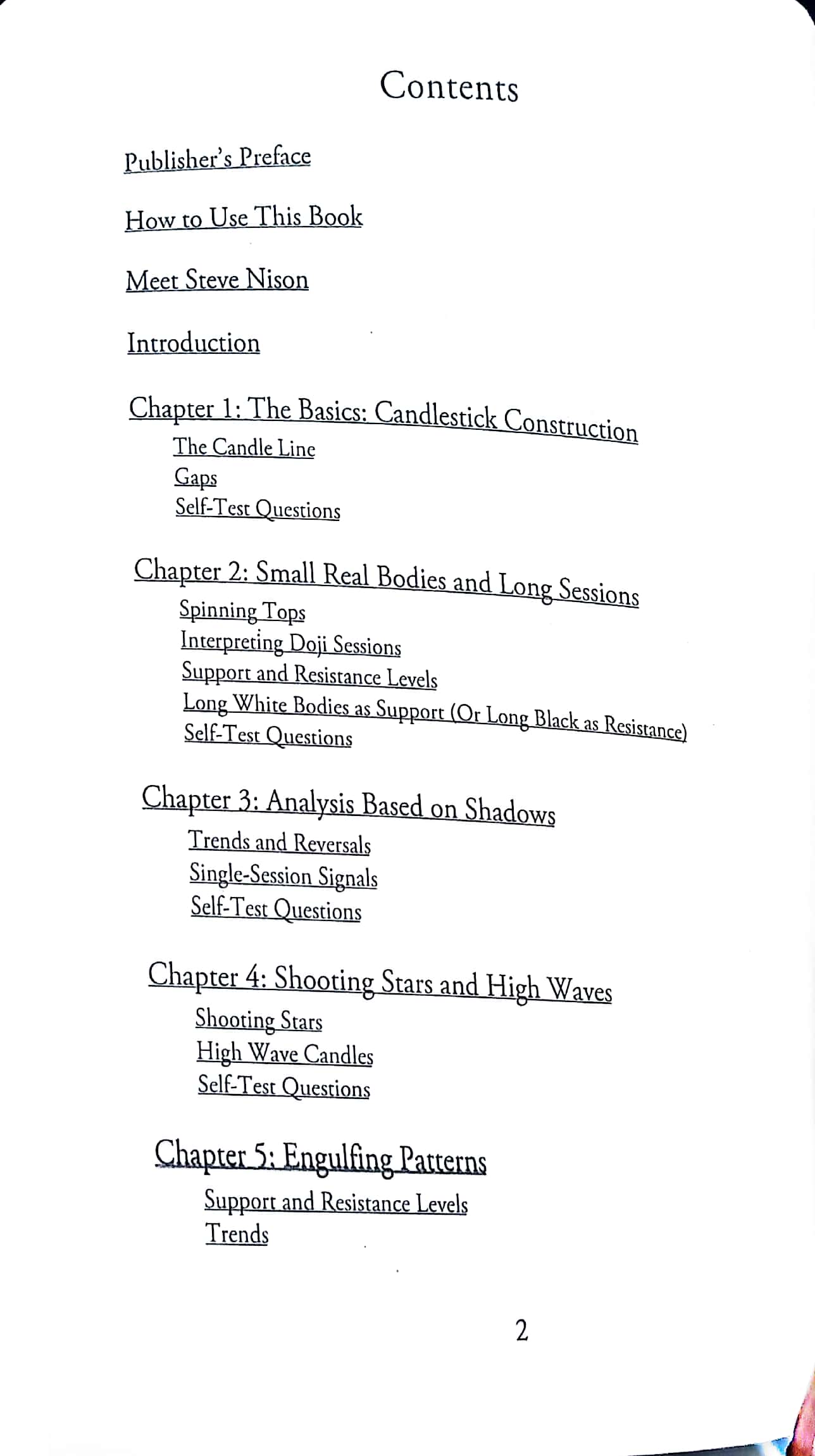 Strategies for Profiting with Japanese Candlestick Charts by Steve Nison. 