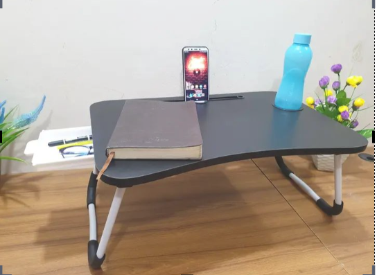 unique table waterproof " Multi-function and Removable Stand Folding Computer Laptop Desk Small Bed Desk Simple Dormitory Lazy Table Bed with Laptop Table with Holder Slot Portable Table Stand for Laptop Tablet Reading Table - cloth stand" REDS. 