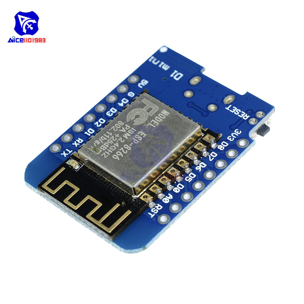 【happy one】ESP8266 ESP-12 ESP-12F CH340G CH340 Micro USB Arduino WeMos D1 Mini WIFI Development Board D1 Mini NodeMCU IOT 3.3V. 