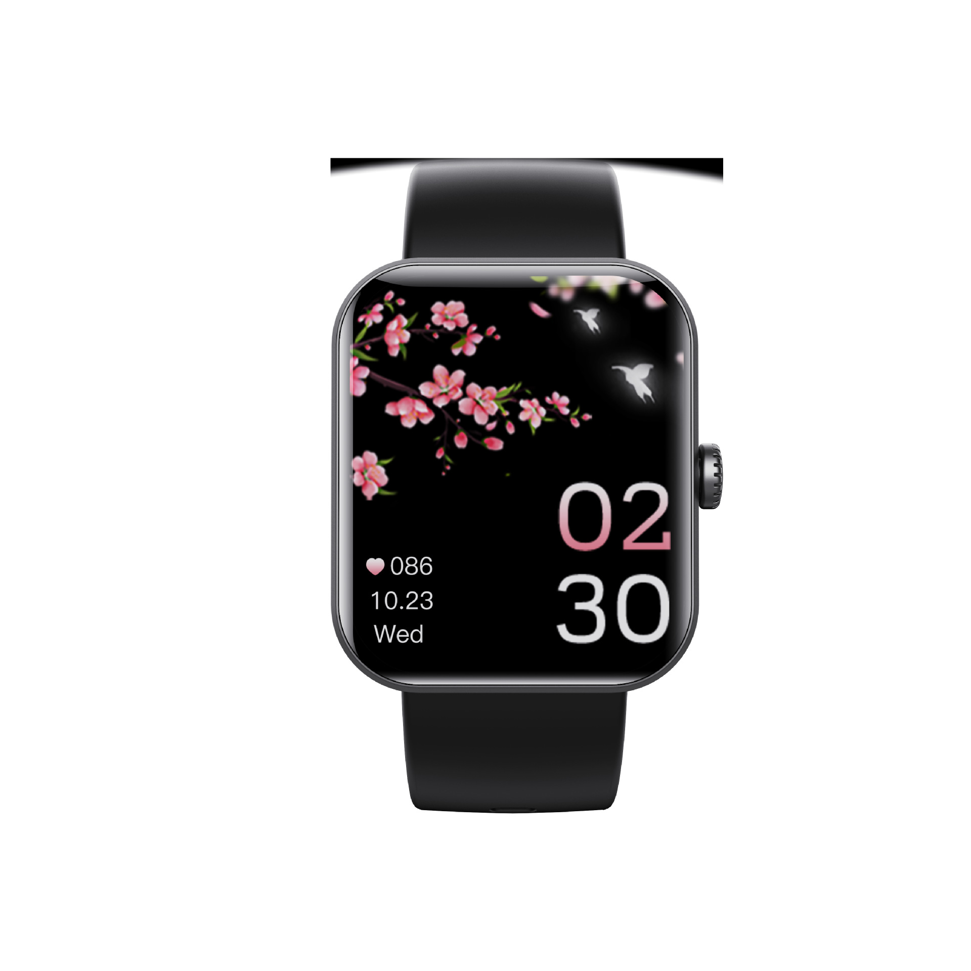 The new cross-border F57L smart watch body temperature, heart rate, blood oxygen information reminder, step counting, smart bracelet, sports watch. 