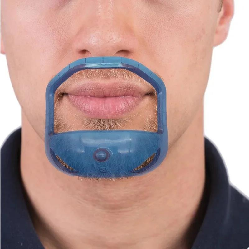 5 PCS/Set Beard Shaper Goatee Mustache Grooming Tool Transparent Face Hair Styling Template for Man Beard Shape Styling Tools. 