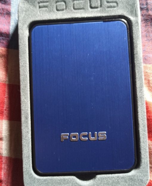2 in 1 Focus  Case Box with Internal Lighter. 