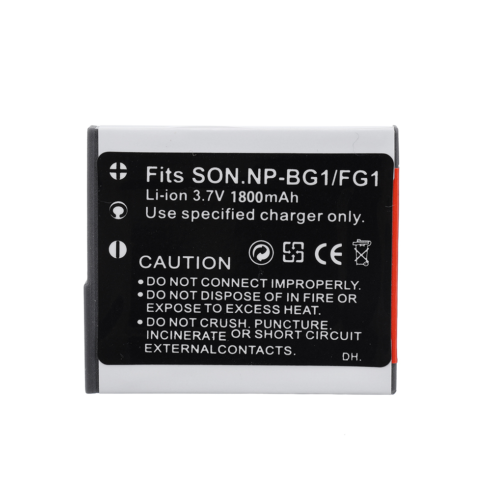 NP-BG1 NP BG1 NPBG1 Digital Camera Battery for Sony CyberShot DSC-W30 W35 W50 W55 W70 0 WX1 WX10 HX9V H10 H20 H70 H50 H55 H90. 
