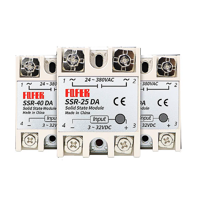 Solid State Relay Ssr-40Da Dc To Ac 40A Single Phase Relay - Power Bank Circuit - power bank circuit. 