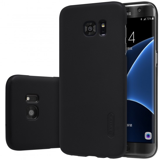 Samsung Galaxy S7 Edge Nillkin Super Frosted Shield Hard PC Back Cover Matte Hard Case with Salient Dot Design. 