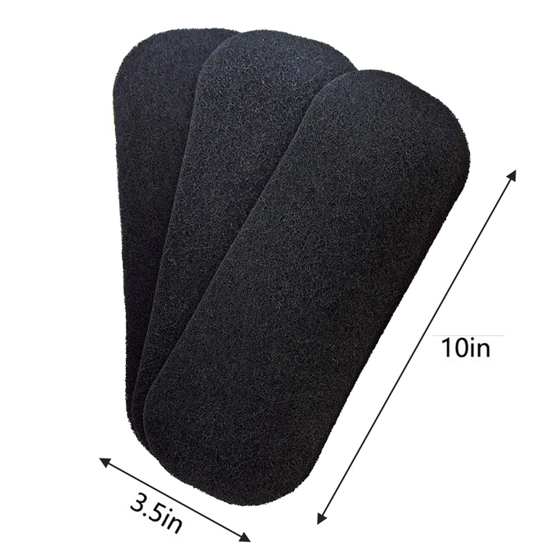 3 Pack Ceiling Fan Filter Ceiling Fan Air Filter Fan Blade Air Filter Easily Sticks on Ceiling Fan Blade Top, Invisible & Aesthetic B. 