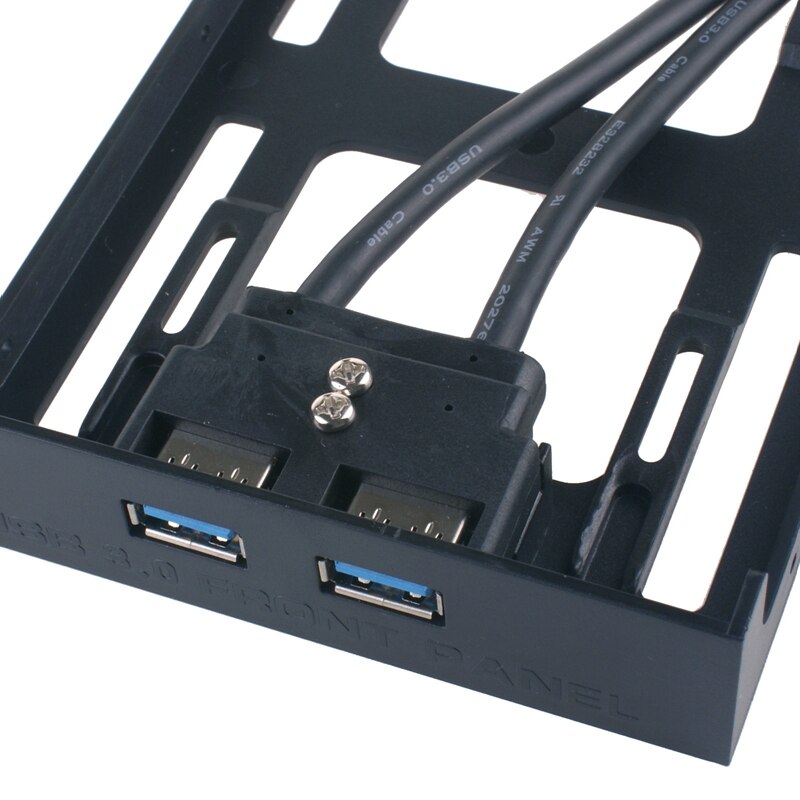 【happy one】Desktop Floppy Drive Bit To Usb3.0 Front Panel Frame Card Panel. 