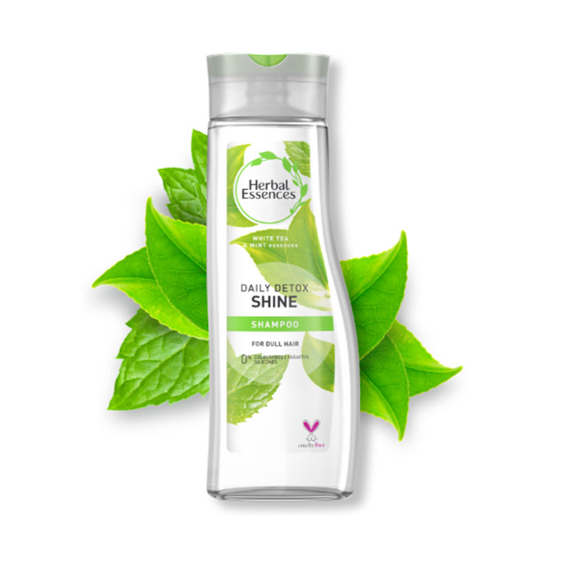 Herbal Essences Daily Detox Shine White Tea and Mint Shampoo 400ml || The  MallBD
