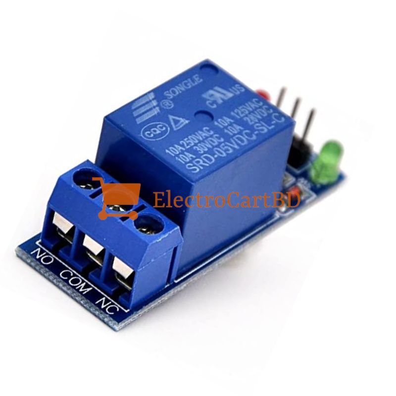 5V Low Level Trigger One 1 Channel Relay Module Interface Board Shield DC AC 220V for Arduino PIC AVR DSP ARM MCU. 