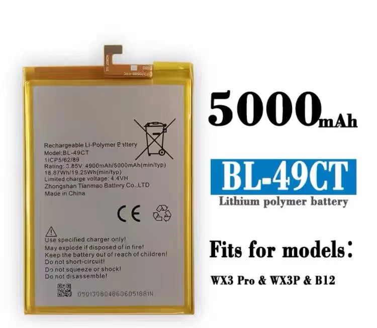 Tecno BL-50CT Battery for Tecno WX3 Pro