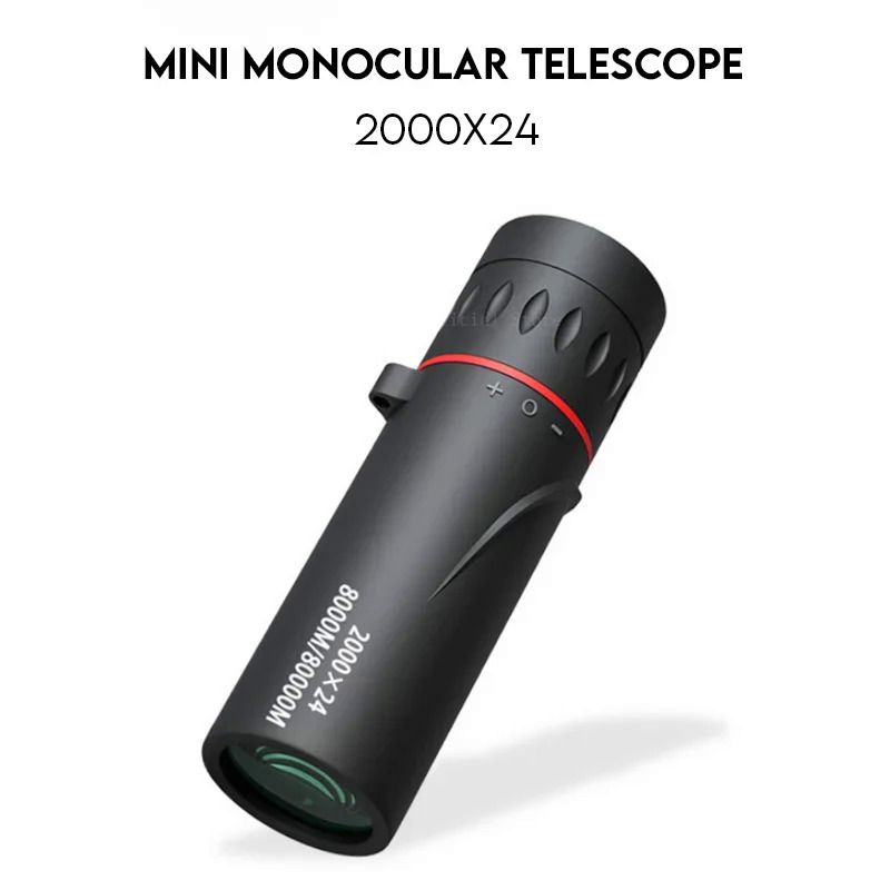 Monocular Telescope High-definition High-magnification Outdoor Low-light Night Vision Mini Portable Monocular Telescope. 