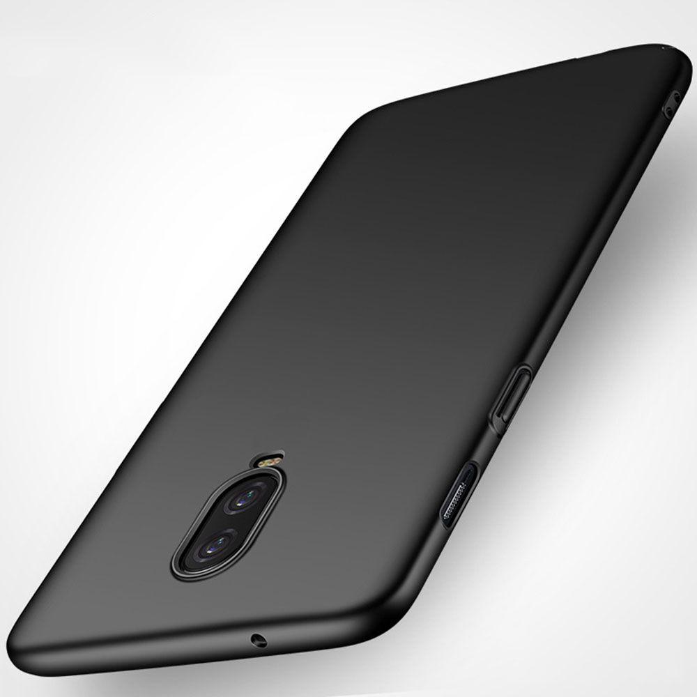 For OnePlus 6T Ultra Thin Matt Finish Anti-Fingerprint Rubberised PC Hard Back Shell Case Cover. 