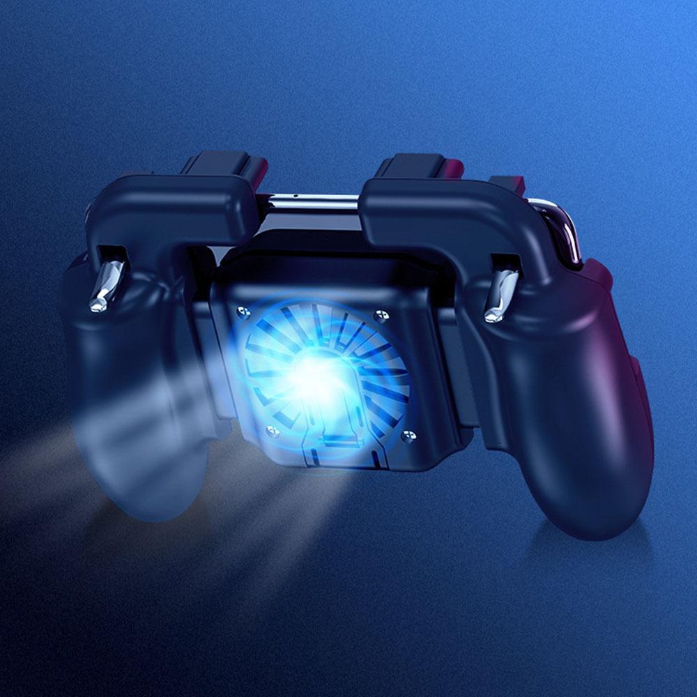 Metal L1 R1 Trigger Mobile Gaming GamePad Cooler Cooling Fan Fire PUBG Mobile Game Controller Gamepad Joystick. 